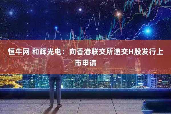 恒牛网 和辉光电：向香港联交所递交H股发行上市申请